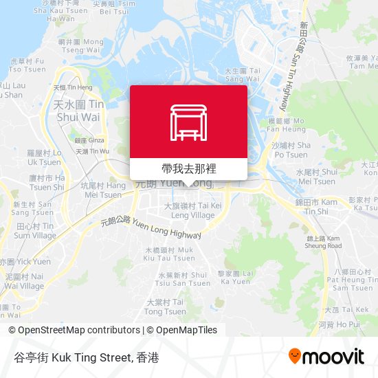 谷亭街 Kuk Ting Street地圖