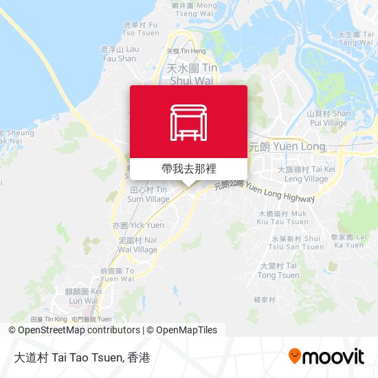 大道村 Tai Tao Tsuen地圖