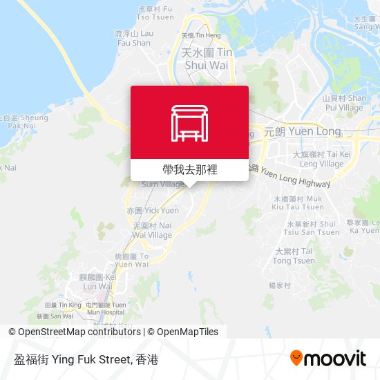 盈福街 Ying Fuk Street地圖