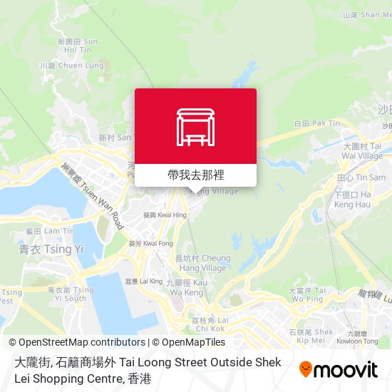 大隴街, 石籬商場外 Tai Loong Street Outside Shek Lei Shopping Centre地圖