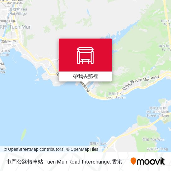 屯門公路轉車站 Tuen Mun Road Interchange地圖