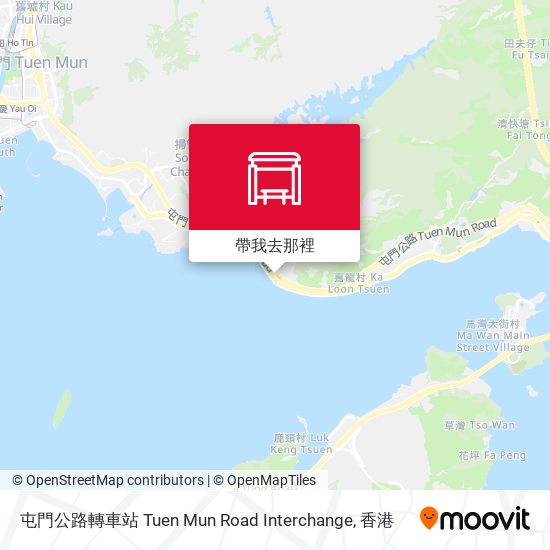 屯門公路轉車站 Tuen Mun Road Interchange地圖