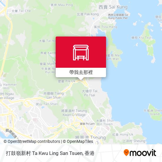 打鼓嶺新村 Ta Kwu Ling San Tsuen地圖