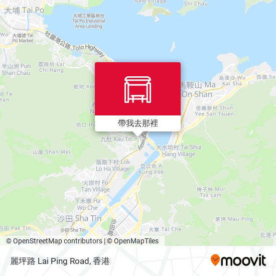 麗坪路 Lai Ping Road地圖