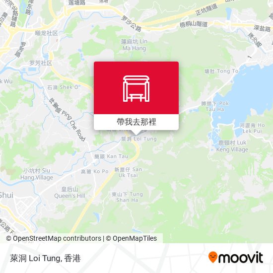 萊洞 Loi Tung地圖