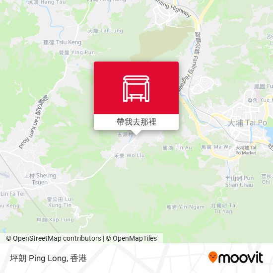 坪朗 Ping Long地圖