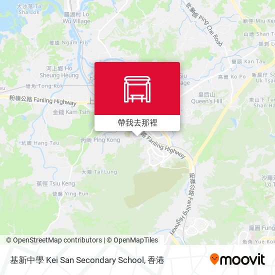 基新中學 Kei San Secondary School地圖