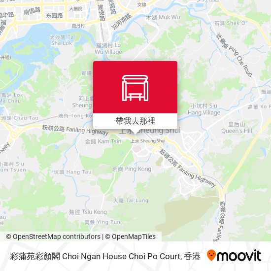 彩蒲苑彩顏閣 Choi Ngan House Choi Po Court地圖