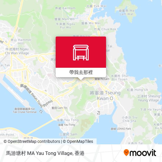馬游塘村 MA Yau Tong Village地圖