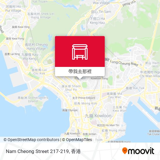 Nam Cheong Street 217-219地圖