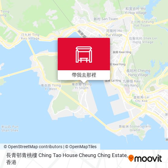 長青邨青桃樓 Ching Tao House Cheung Ching Estate地圖