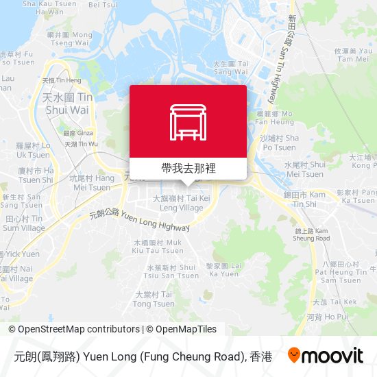 元朗(鳳翔路) Yuen Long (Fung Cheung Road)地圖