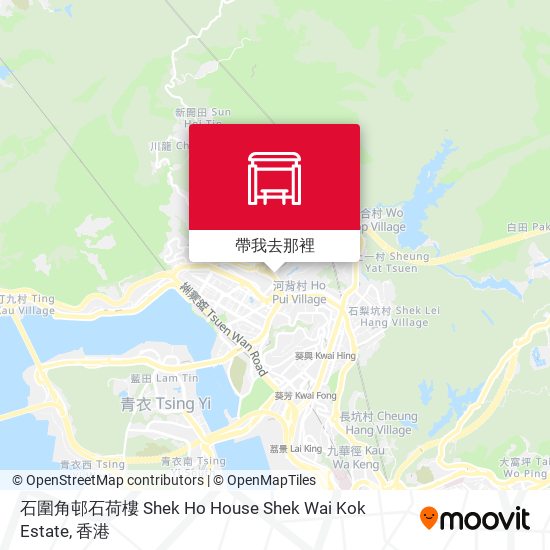 石圍角邨石荷樓 Shek Ho House Shek Wai Kok Estate地圖
