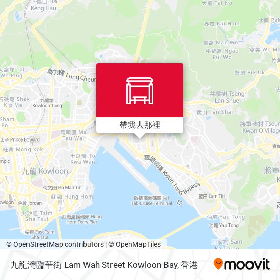 九龍灣臨華街 Lam Wah Street Kowloon Bay地圖