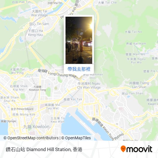 鑽石山站 Diamond Hill Station地圖