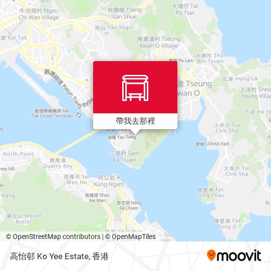 高怡邨 Ko Yee Estate地圖