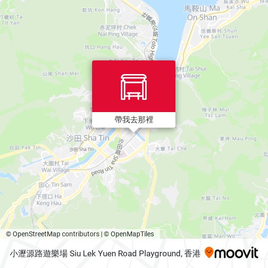 小瀝源路遊樂場 Siu Lek Yuen Road Playground地圖