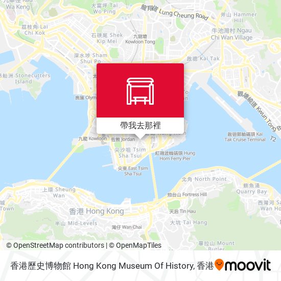 香港歷史博物館 Hong Kong Museum Of History地圖