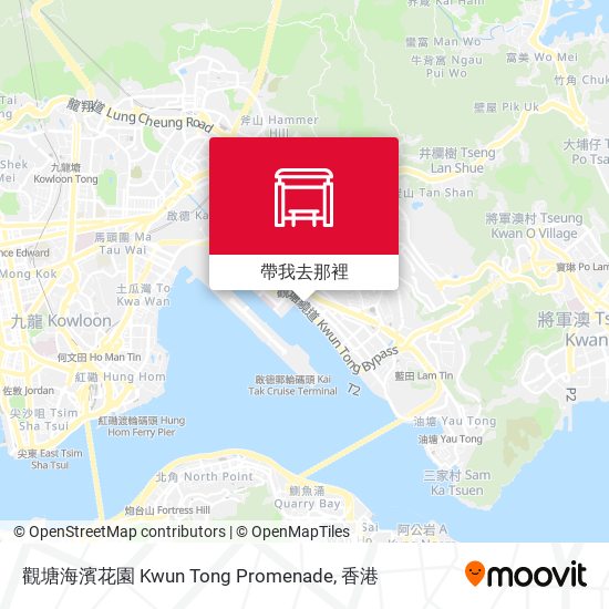 觀塘海濱花園 Kwun Tong Promenade地圖