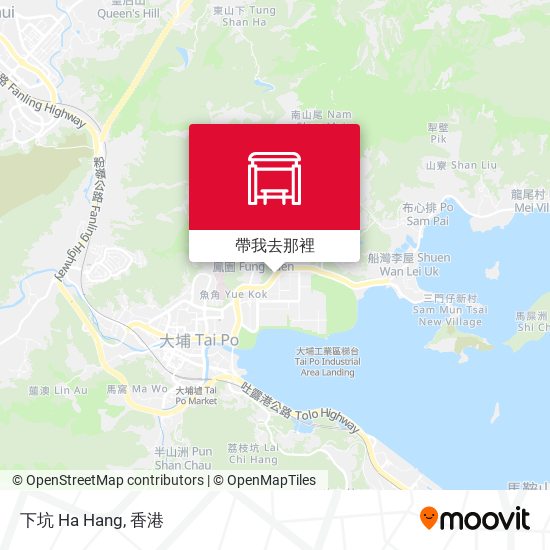 下坑 Ha Hang地圖