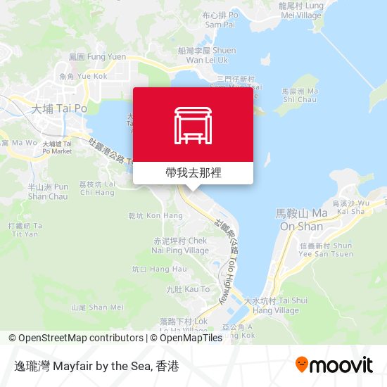 逸瓏灣 Mayfair by the Sea地圖