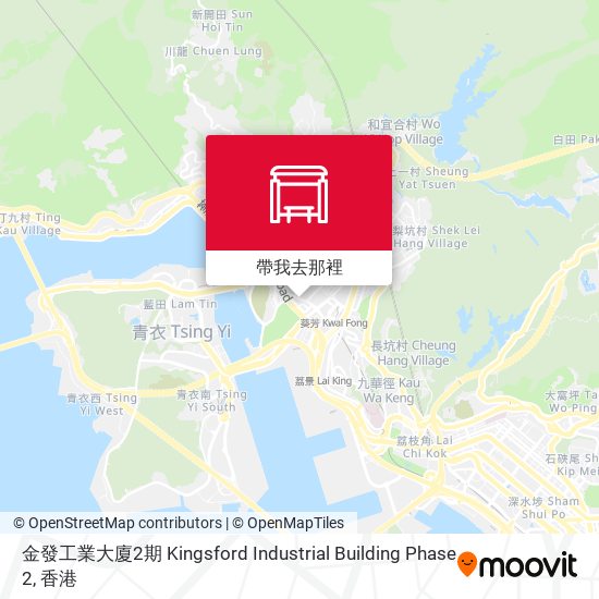 金發工業大廈2期 Kingsford Industrial Building Phase 2地圖