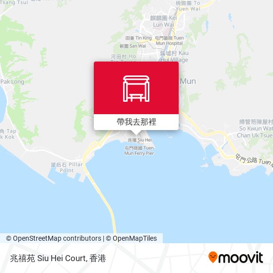 兆禧苑 Siu Hei Court地圖