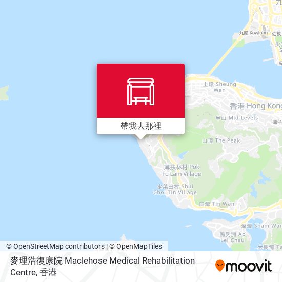 麥理浩復康院 Maclehose Medical Rehabilitation Centre地圖
