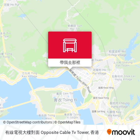 有線電視大樓對面 Opposite Cable Tv Tower地圖