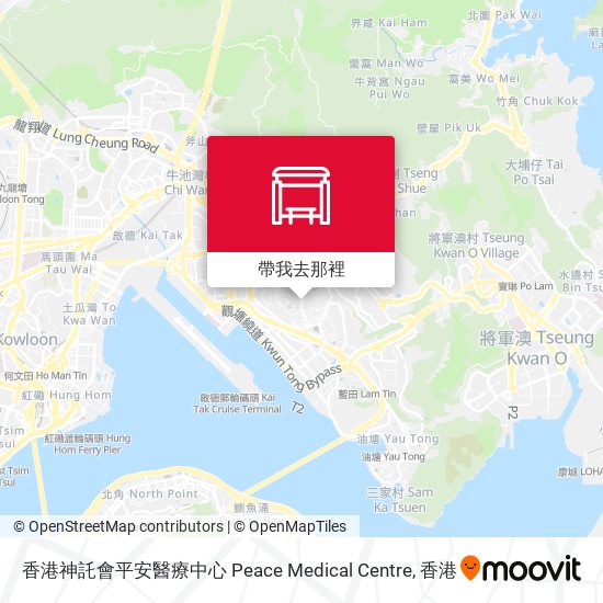 香港神託會平安醫療中心 Peace Medical Centre地圖