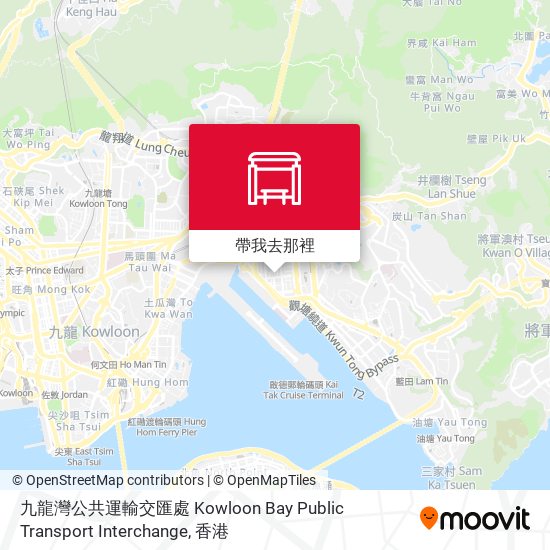 九龍灣公共運輸交匯處 Kowloon Bay Public Transport Interchange地圖