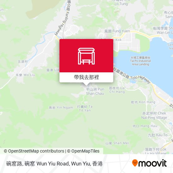 碗窰路, 碗窰 Wun Yiu Road, Wun Yiu地圖