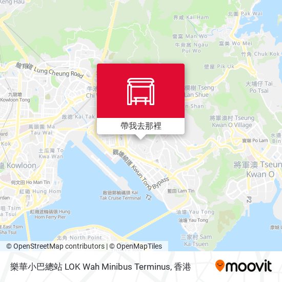 樂華小巴總站 LOK Wah Minibus Terminus地圖