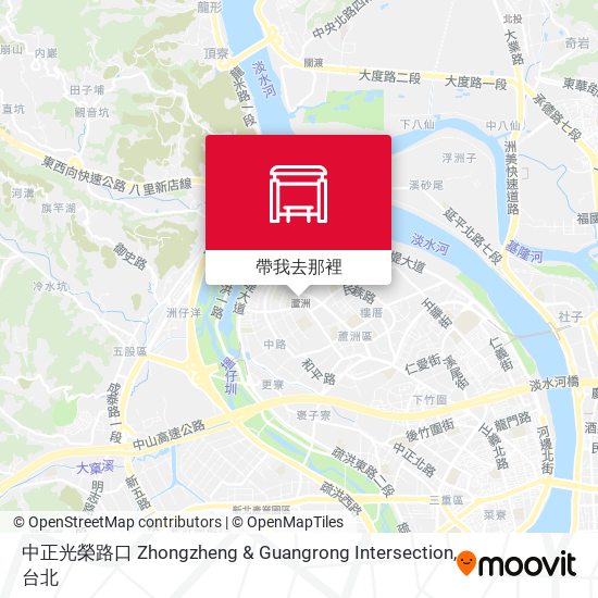 中正光榮路口 Zhongzheng & Guangrong Intersection地圖