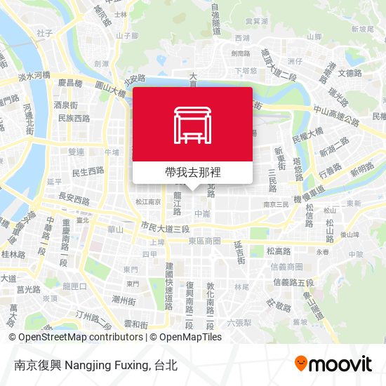 南京復興 Nangjing Fuxing地圖