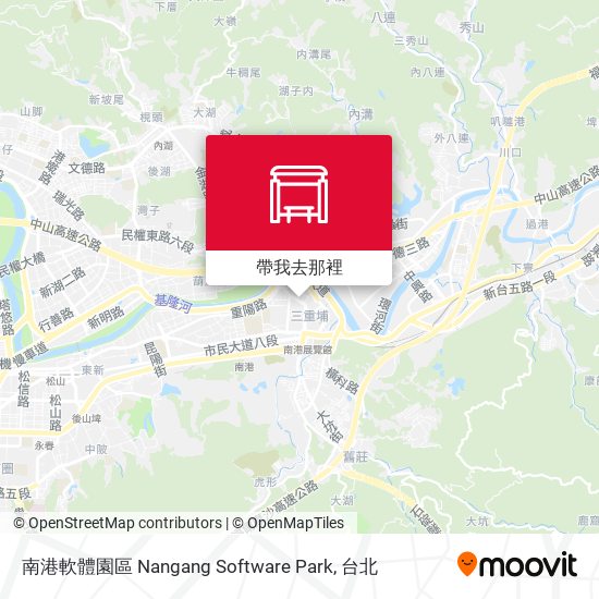 南港軟體園區 Nangang Software Park地圖