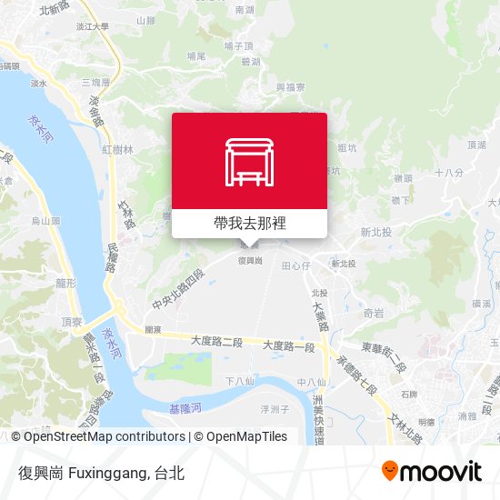 復興崗 Fuxinggang地圖