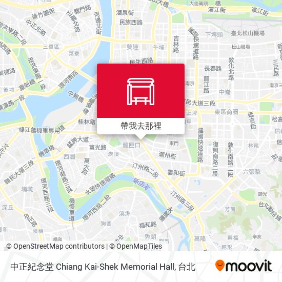 中正紀念堂 Chiang Kai-Shek Memorial Hall地圖