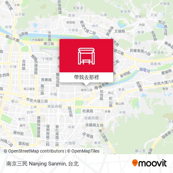 南京三民 Nanjing Sanmin地圖