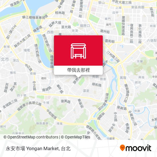 永安市場 Yongan Market地圖