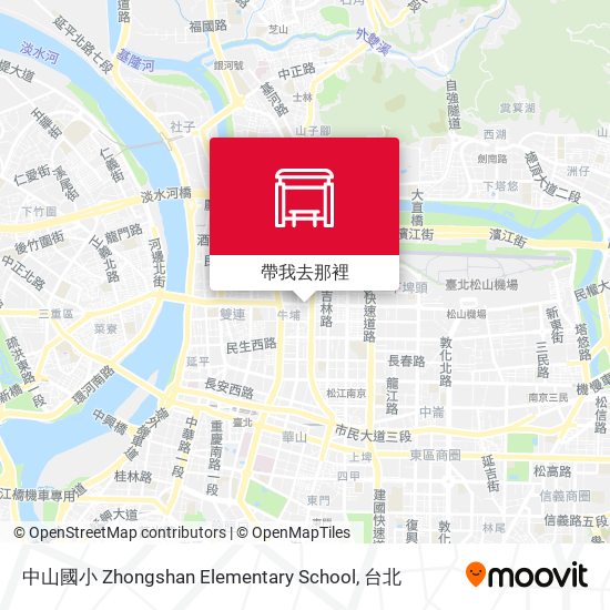 中山國小 Zhongshan Elementary School地圖
