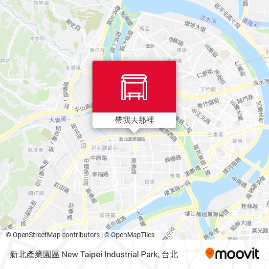 新北產業園區 New Taipei Industrial Park地圖