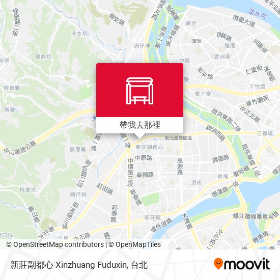 新莊副都心 Xinzhuang Fuduxin地圖
