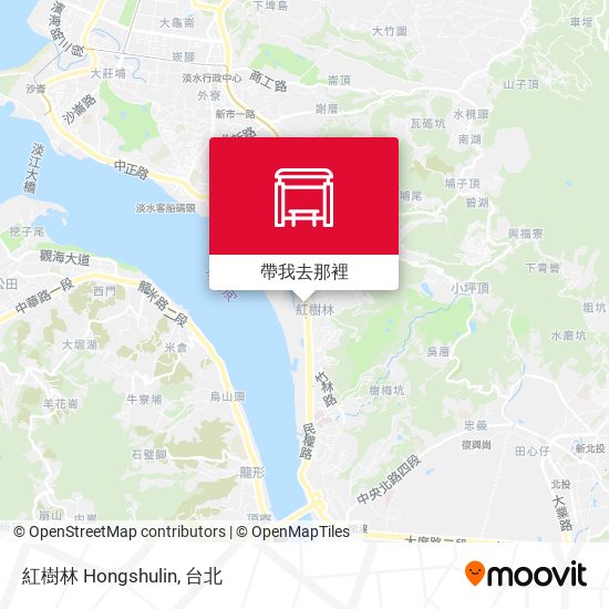 紅樹林 Hongshulin地圖
