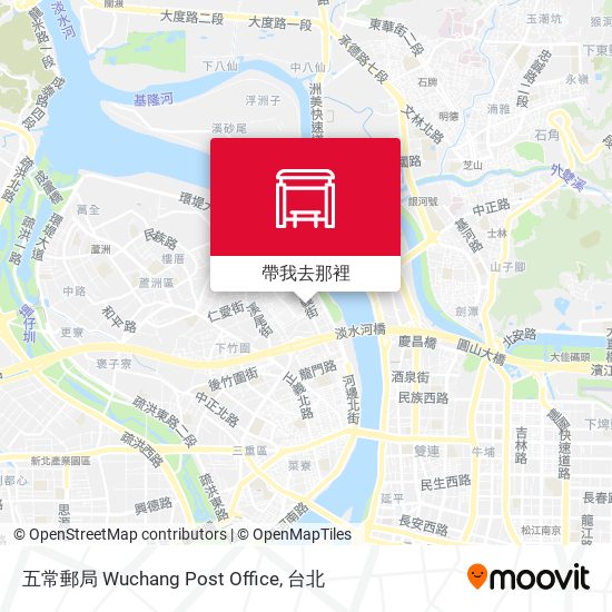 五常郵局 Wuchang Post Office地圖