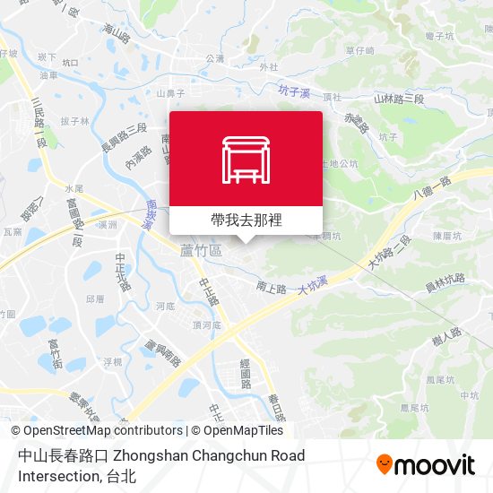 中山長春路口 Zhongshan Changchun Road Intersection地圖