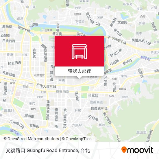光復路口 Guangfu Road Entrance地圖