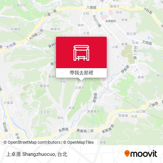上卓厝 Shangzhuocuo地圖