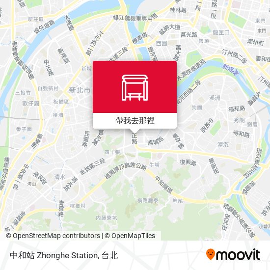 中和站 Zhonghe Station地圖