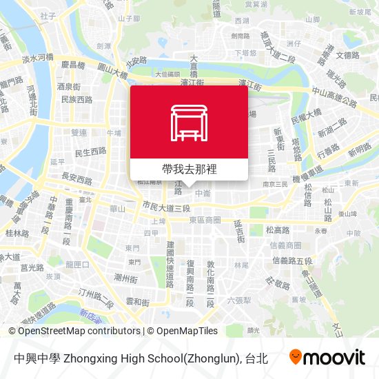 中興中學 Zhongxing High School(Zhonglun)地圖